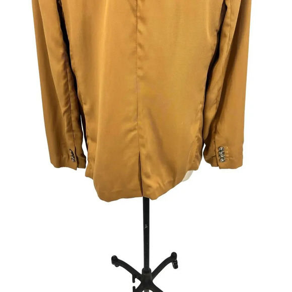 J. Crew Alfie Blazer Jacket in Gramercy Twill Camel Lyocell SIze 10 - Picture 11 of 15